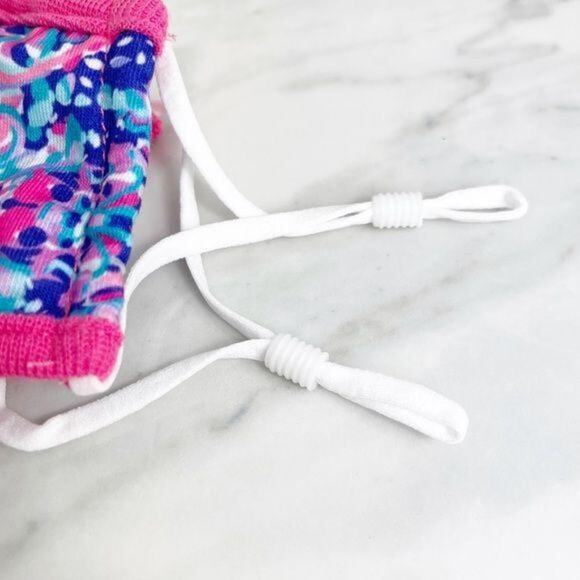 Cotton Washable Face Mask Removable Filter Pocket - Picture 3 of 5